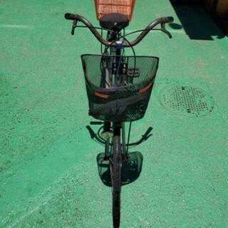 かごつき自転車　鍵つきの画像