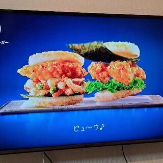 4Kテレビ Panasonic TH-40CX700 ワンプッシュ壁ロック付