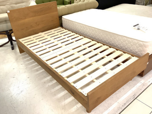 UNICO シングルベッドフレーム【トレファク南柏】