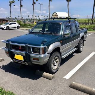 三菱ストラーダ　ディーゼル　4wd 車検付きの画像