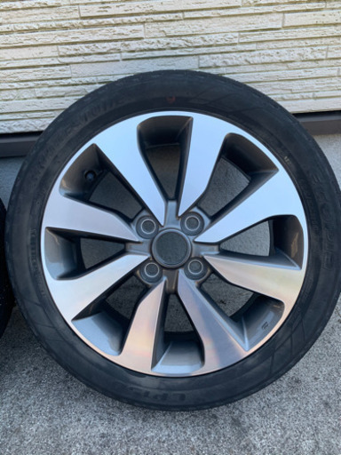 中古品　EKカスタムターボ　純正15インチアルミホイール4本セット