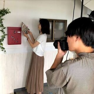 時給1,500円【撮影モデル 郵便ポストの利用風景】大募集　日払い
