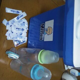 ミルトン容器、哺乳瓶、おしゃぶり