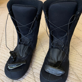 サロモン🏂スノボブーツ(黒)26.5cmの画像