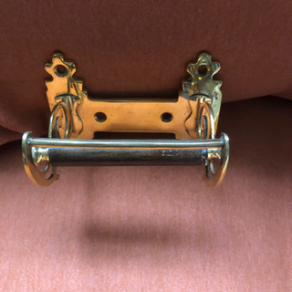 トイレットペーパーホルダーゴールド未使用