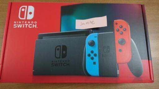 新品未使用 新型ニンテンドースイッチ ブルー/レッド