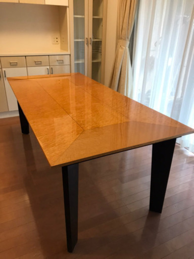 IDC 大塚　松創　ダイニングテーブル　バーズアイメープル　テーブルのみ