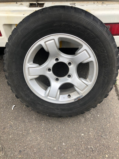 取り引き中　ジムニー　JB23 M/Tタイヤ