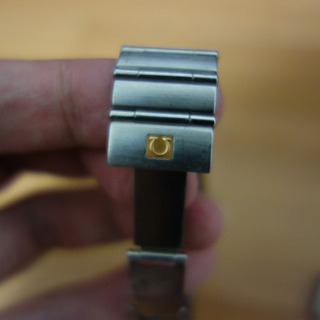 オメガ　ダイヤモンド入り腕時計の画像