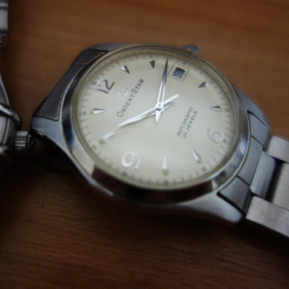 オメガ　ダイヤモンド入り腕時計の画像