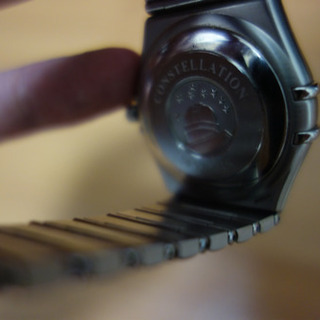 オメガ　ダイヤモンド入り腕時計の画像