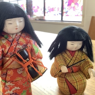 木目込み人形　童の画像