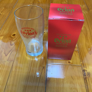 マクドナルド景品コーラグラス　オリオンビールグラスの画像