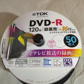 【中古】tdk DVD-R 50枚入 40枚弱残ってます