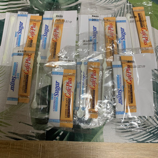 スティックシュガー  ミルク  スプーン