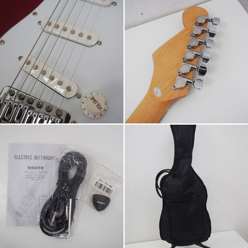 使用1ヵ月程度】Photo Genic ストラトタイプ エレキギター ソフト