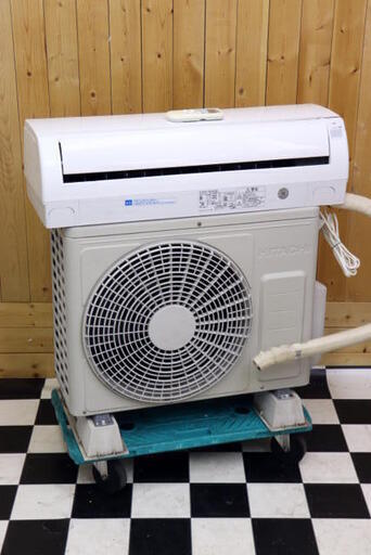 日立 2.2kWエアコン 白くまくん RAS-R22B ～9畳 内部クリーン