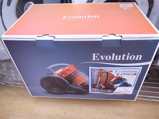 新品 スリーアップ サイクロンクリーナー VC-1442 OR【モノ市場 知立店】