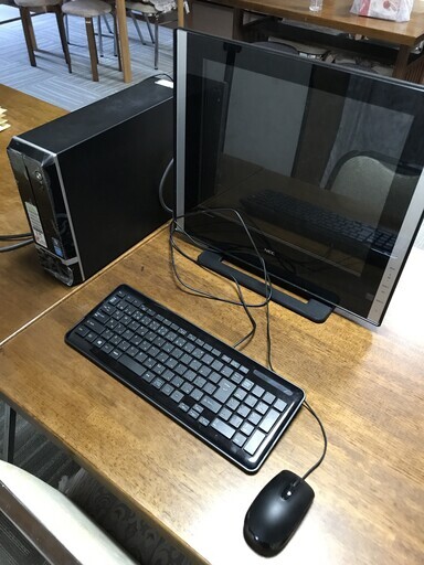 マウスコンピューター　デスクトップ　モニター、キーボード、マウス付き