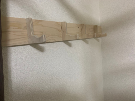 オーダー出来る壁掛けフック