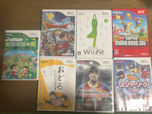【値下げ】Wiiソフト  7本