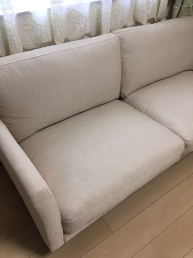 ニトリ　ソファー　3人掛け　美品
