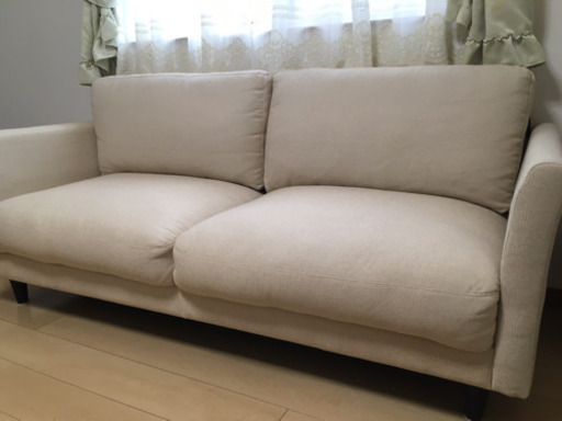 ニトリ　ソファー　3人掛け　美品