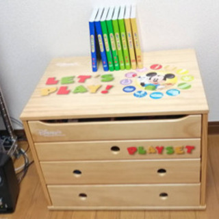 Disney world of english 「PLAYSET」ほぼ未使用