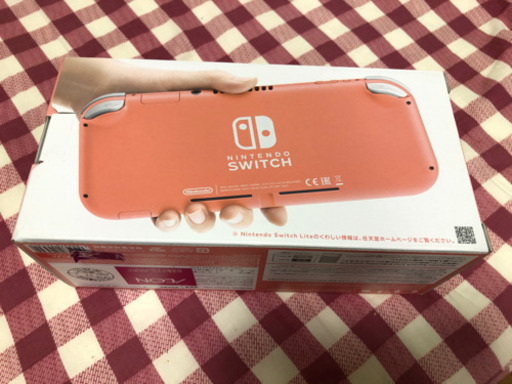 新品　未開封　Nintendo switch Lite Coral スイッチライト　コーラル