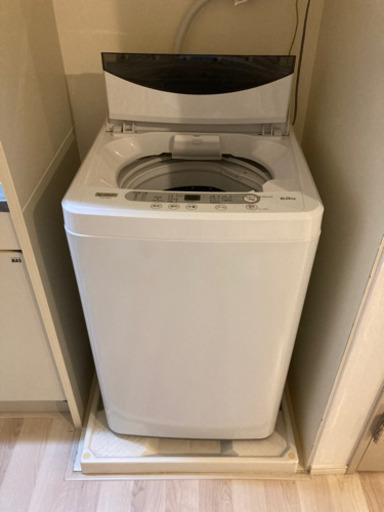 【美品・物干し竿2本付き】全自動洗濯機
