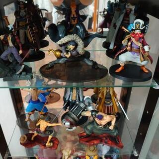 ワンピースフィギュア フィギュアケースセット - 家具