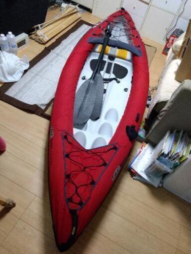 希少！　折りたたみ式　カヤック　全長282cm　幅76cm　収納時141cm