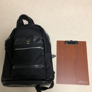 商談中　Bianchiのリュックと斜めがけバックの画像