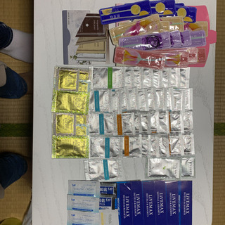 ホテルアメニティ   基礎化粧品  シェービングジェルなどの画像