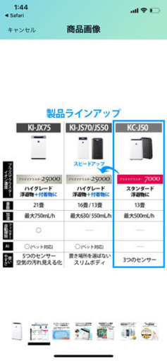 引き渡しの方が決まりました。定価20900円 SHARP 空気清浄機 コロナ対策に