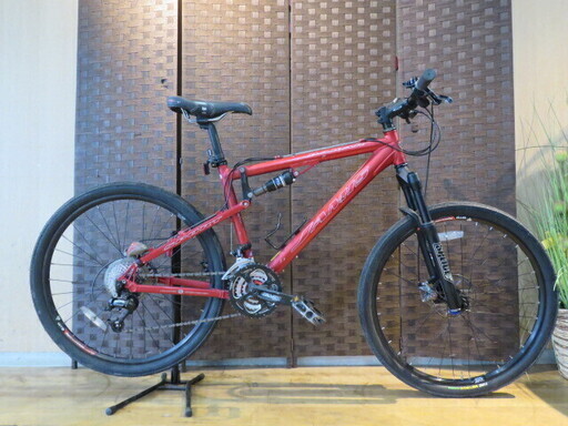 ■JAMIS DAKAR SPORT ジェイミス ダカール スポーツ 27速 レッド 26インチ MTB マウンテンバイク シマノ DEORE 自転車 札幌発