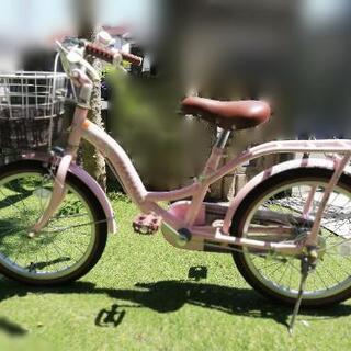 女の子自転車18インチ