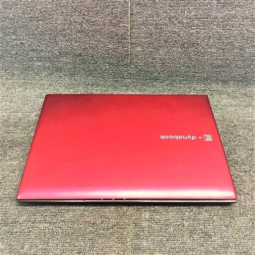初心者もOK★良品★ 高性能パソコン WEBカメラ搭載 人気の赤色dynabook