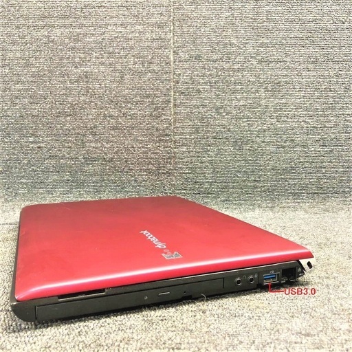 初心者もOK★良品★ 高性能パソコン WEBカメラ搭載 人気の赤色dynabook