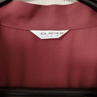 薄手　リボンタイ付　フレンチスリーブ　ブラウスの画像