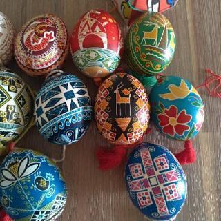 ウクライナ・イースターエッグ（ピサンキ）の画像