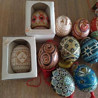 ウクライナ・イースターエッグ（ピサンキ）の画像