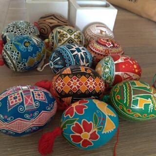 ウクライナ・イースターエッグ（ピサンキ）の画像