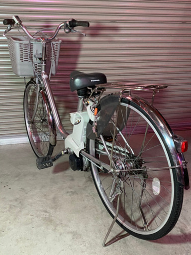 電動自転車。