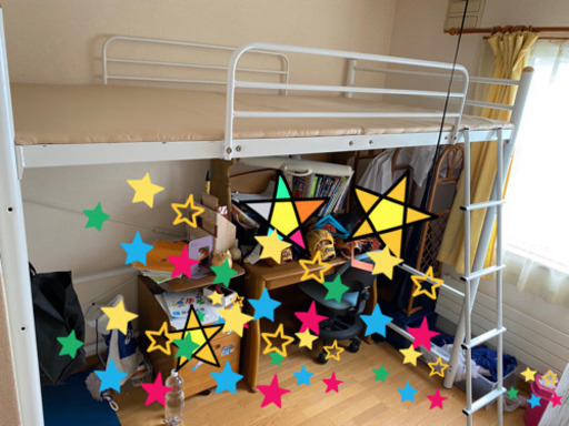 ⭐︎ 受け渡し予定決まりました⭐︎ロフトベッド