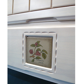 〇 札幌【パイン材 TVボード カントリー風】幅100cm マットなホワイト＆マットなグリーン テレビボード TV台 テレビ台 ローボード AVボード 本郷通店の画像