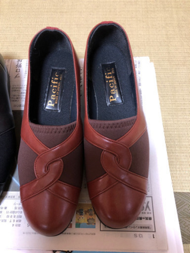 通販で買った靴　2足