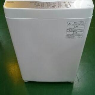 【店舗同時販売中】2019年製 東芝 5kg洗濯機 AW-5G6(W)