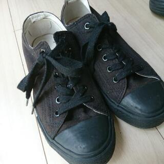 『商談成立』【中古】黒スニーカーL