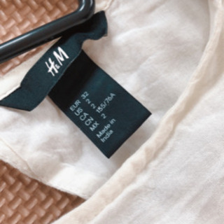 ★H&M★コットンレース背中開きワンピース の画像